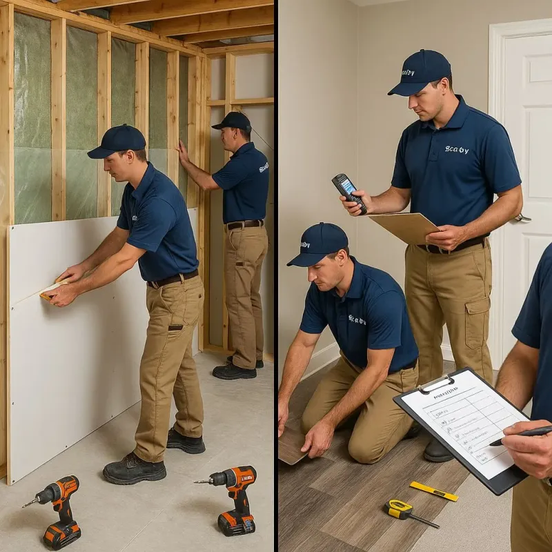 Repairs and Reconstruction process in Fairview, NJ