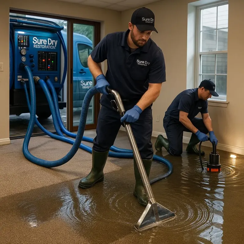 Water Extraction and Removal process in Fairview, NJ